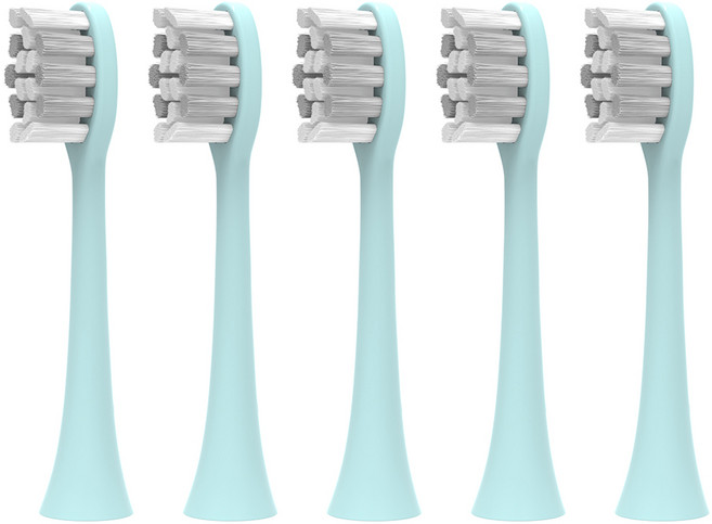 유디파인 Udefine AM-011 프리미엄 음파 전동칫솔모, AM-011칫솔모, 녹색, 5개