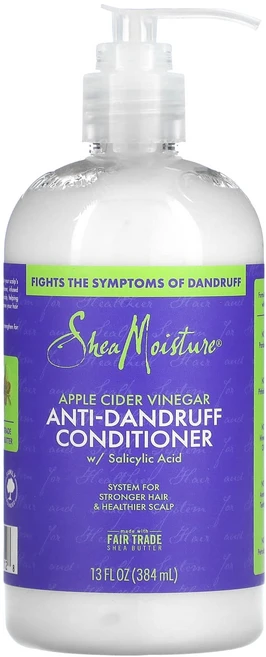 SheaMoisture 비듬 방지 컨디셔너 애플 사이다 식초 384ml(13fl oz), SheaMoisture비듬방지컨디셔너애플사이다식초384, 1개, 384ml - 쿠팡