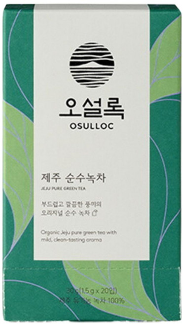 오설록 제주 순수녹차, 1.5g, 20개입, 1개