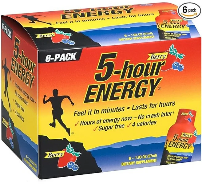 파이브아워에너지 베리, 6개, 57ml - 쿠팡