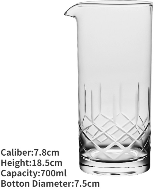 유리 스터드 칵테일 믹싱 바 도구, 10 육군 녹색