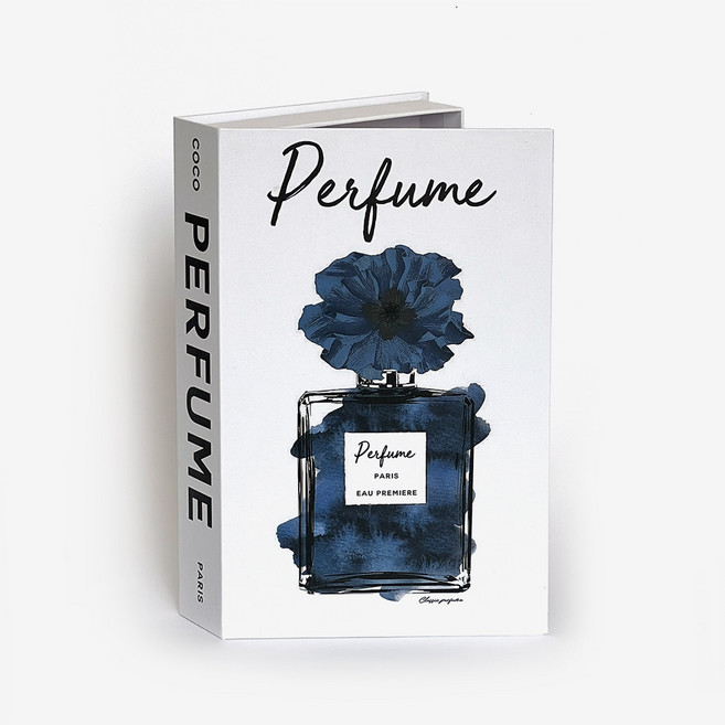 헤이띵스 모형책 수납함 리모컨 소품 정리함, 5. 블루퍼퓸