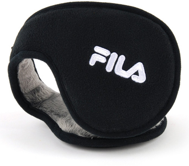 휠라 핏 방한 귀마개, 블랙, 1개