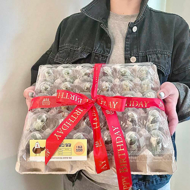 30살 선물 계란 용돈 현금, 30구, 1개