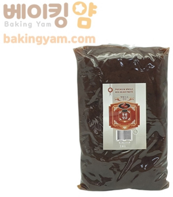 소울백서 프리미엄 통팥 앙금, 1kg, 1개