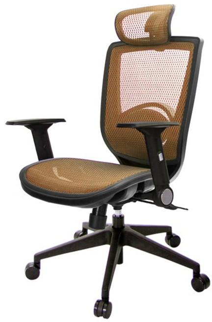 GXG 高背全網電腦椅 TW-81X6 EA1, 金橘色