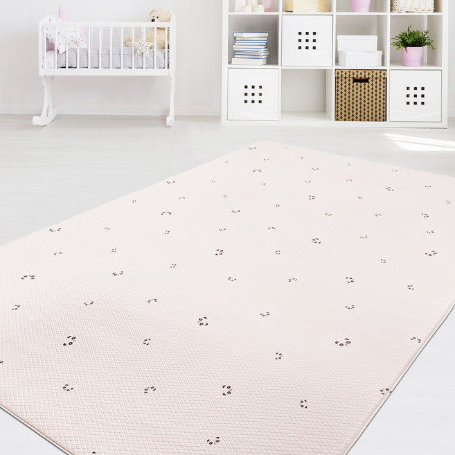 거실 바닥 PVC 쿠션 놀이방 매트 12T, 판다