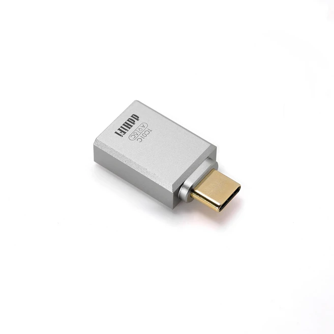 DD ddHiFi TC01A 및 품질 USB-A-USB-C 어댑터 변환기 전화 컴퓨터 PC 태블릿 등과 호환 가능