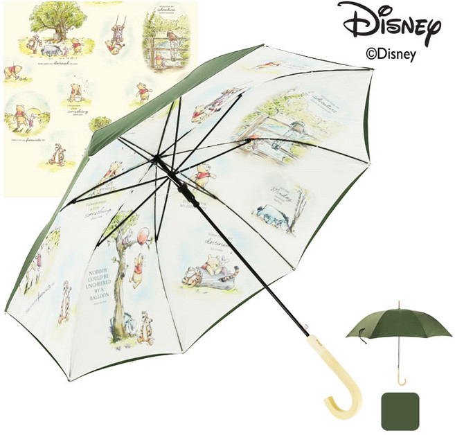 푸우 60 클래식 이중지 장우산 KUDNU10038