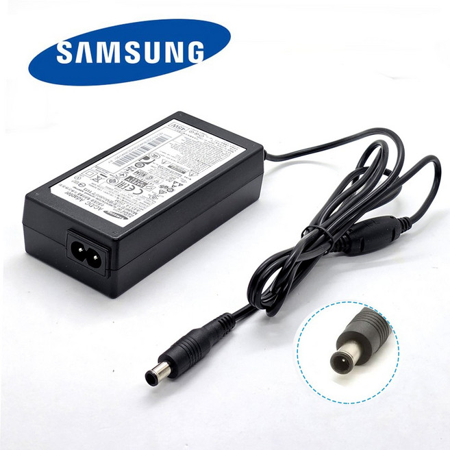 삼성전자 정품 모니터 어댑터 14V2.5A 35W A3514_FPN 14V 2.5A 아답터 전원선 포함 19~32형 까지, 1개, 블랙