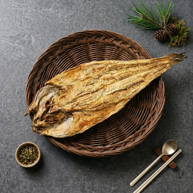 용대리 명품 황태포 9통 38-42cm 3미 국산 국내산 황태 국내건조 덕장직영, 200g, 1세트