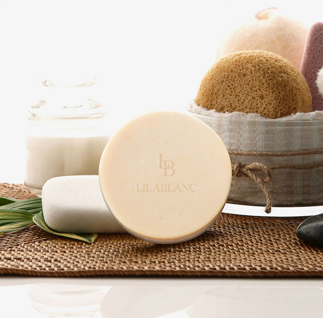 릴라블랑 동백막걸리 지게미 세안비누 클렌징 세수비누 비건인증 저자극(민감성용)