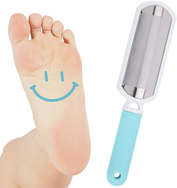 심플하우징 스틸 프로페셔널 발각질 제거 풋파일 핸디형, 1개입, 1개