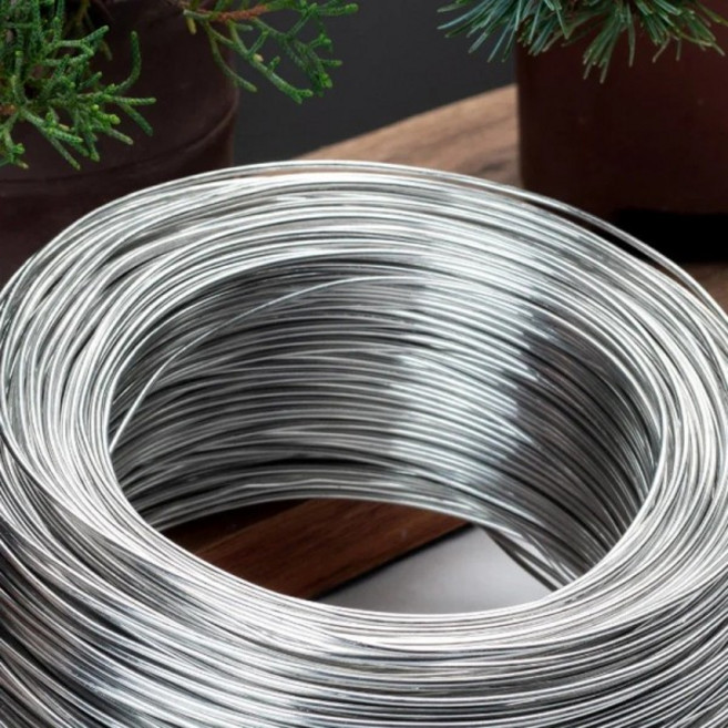 500g 1mm-8mm 분재 도구 금속 와이어 모델링 알루미늄 과수원 및 정원 식물 모양 DIY e, 10 1.5mm, 01 Black