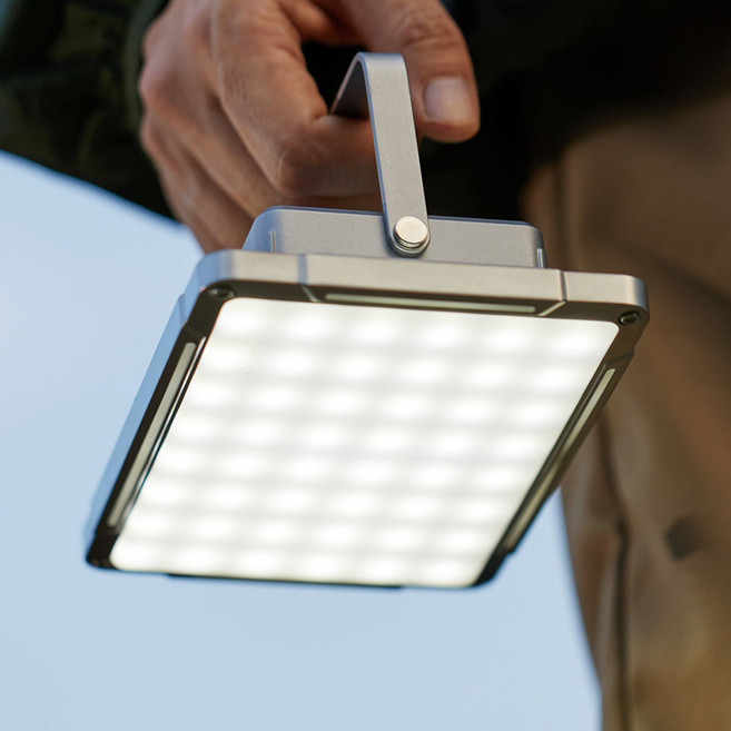 써드라인 초경량 알루미늄 9000mAh 대용량 LED 캠핑 랜턴 플러드 라이트 메인 조명 캠핑 조명, TL-382, 1개