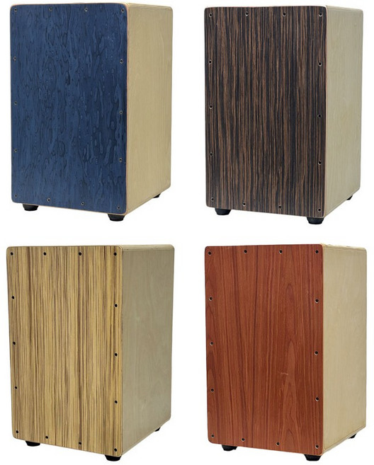 Mbat 카혼/입문용 교육용 까혼 버스킹 타악기 손드럼 나무상자 스트릿 공연, 앤틱 로즈우드