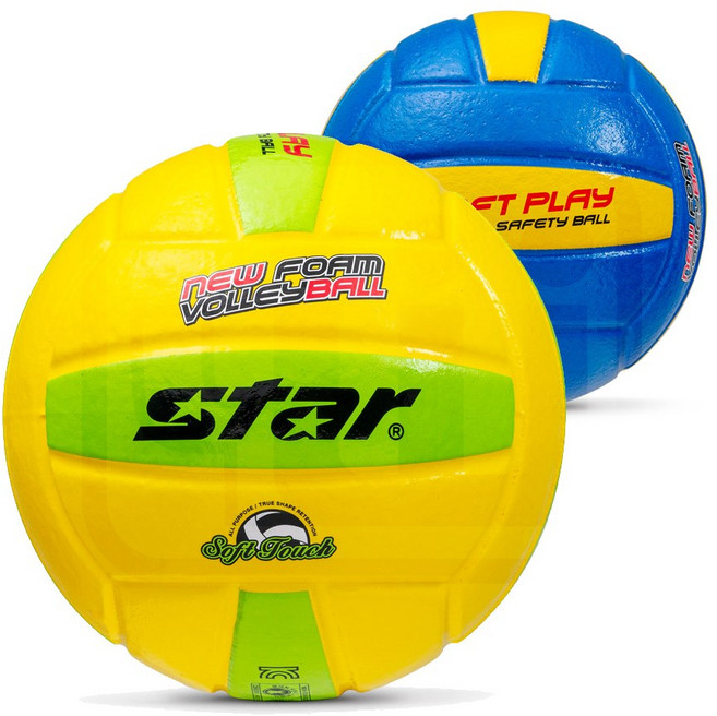 스타스포츠 폼 발리볼 4호 CB8204 21cm 다용도 배구공 안전공 피구 말랑공 탱탱볼 스펀지공, 1개