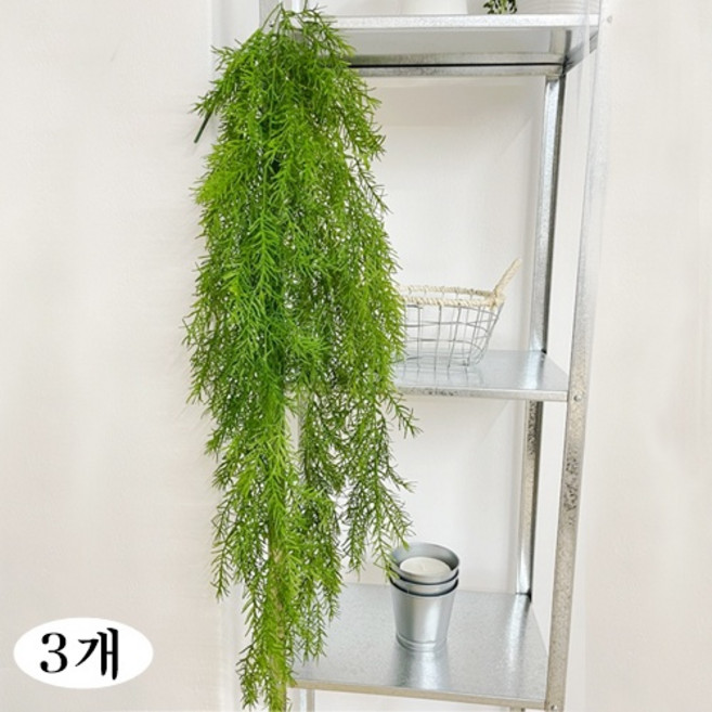행잉플랜트 조화넝쿨 공중식물 덩쿨 장식 틸란드시아 벽걸이100cm 3p
