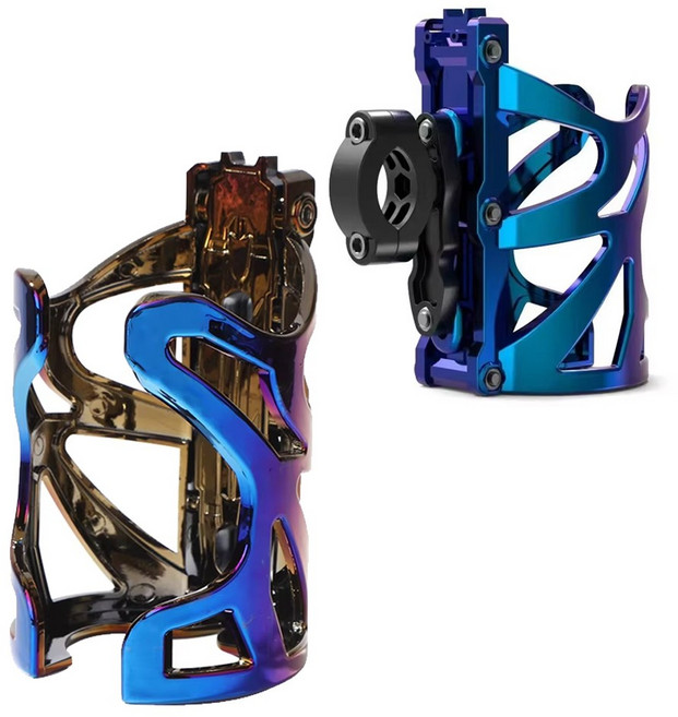 킹콩 오토바이 핸들바 컵홀더 거치대, 1개, 카멜레온