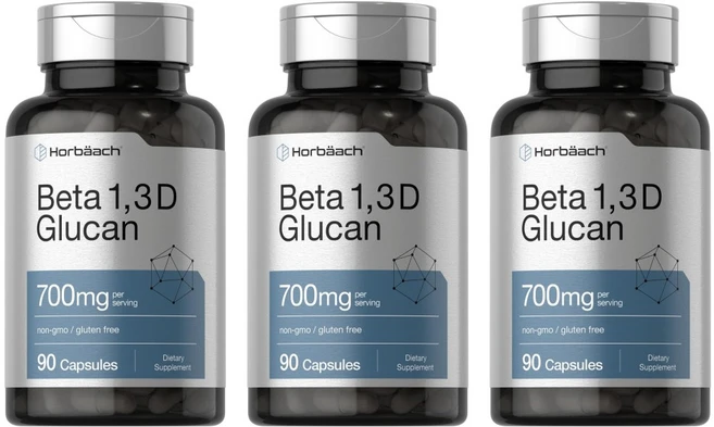 호바흐 베타 글루칸 1 3D 700mg 90개입 3개 Horbaach - 쿠팡