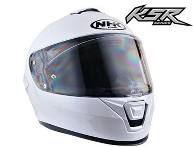 NHK헬멧 K5R 소두핏 오토바이 풀페이스 헬멧 펄화이트