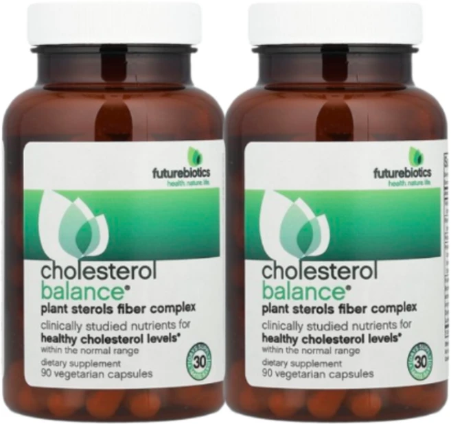 1+1 퓨처바이오틱스 콜레스테롤 Balance® 베지 캡슐 90정, 2개 - 쿠팡