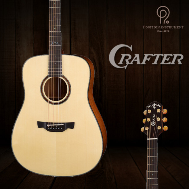 크래프터 통기타 DX-3 SM PLUS / 국산 탑솔리드 드레드넛바디 풀구성품, 1개