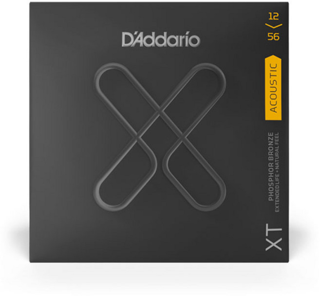 [심로악기]공식수입정품 다다리오(Daddario) XTAPB1256 어쿠스틱기타스트링 기타줄, 1개