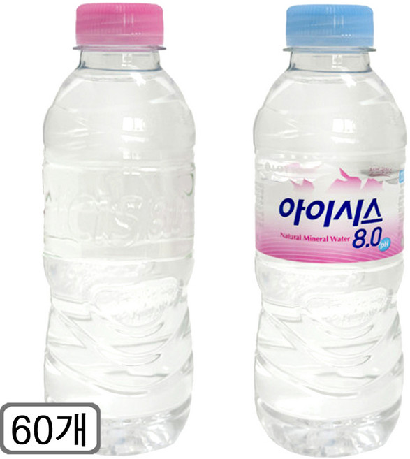 아이시스 8.0 생수, 300ml, 60개