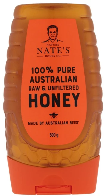 네이처스 네이트 비정제 호주꿀 500g Nature Nate's Raw Unfiltered Honey, 1개 - 쿠팡