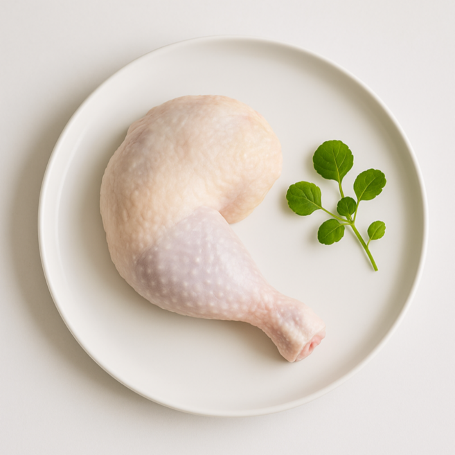 국내산 무항생제 냉장 닭장각 통다리 넓적다리 1kg, 1개
