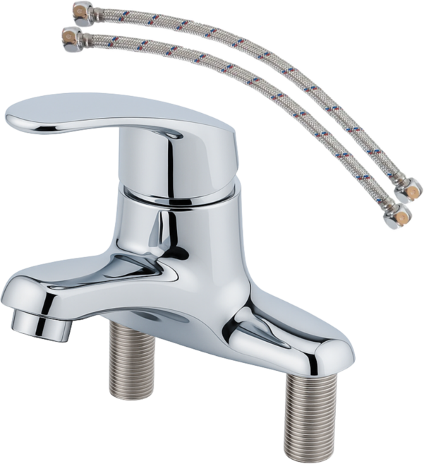 국산 투홀 세면대수전 세면기 수도꼭지, 1개