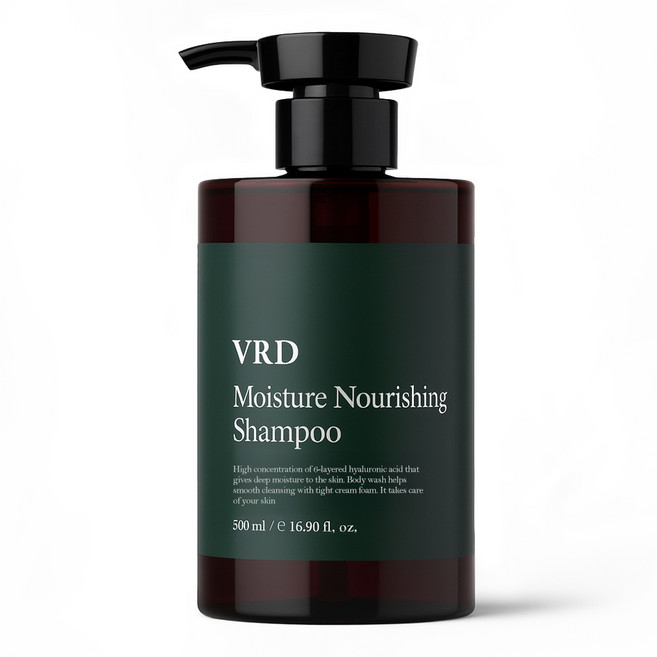 브이알디 오리지날 너러싱 샴푸, 2개, 500ml