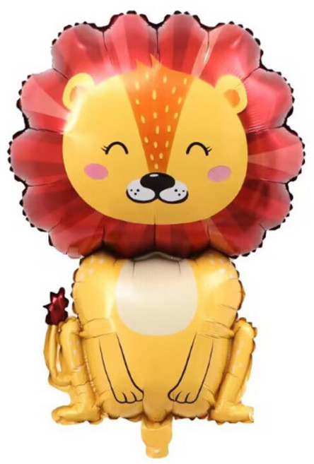 3pcs 꿀벌풍선 사슴풍선 공룡풍선 유니콘풍선 사자풍선, 1세트, 사자