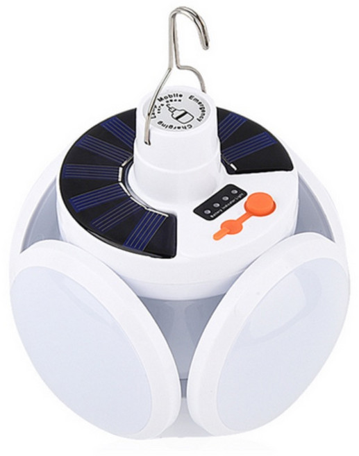 디제이디 USB 태양광 충전식 야외 차박 캠핑 조명등 작업등 랜턴 DJD2029GKJD, 1개, 단품