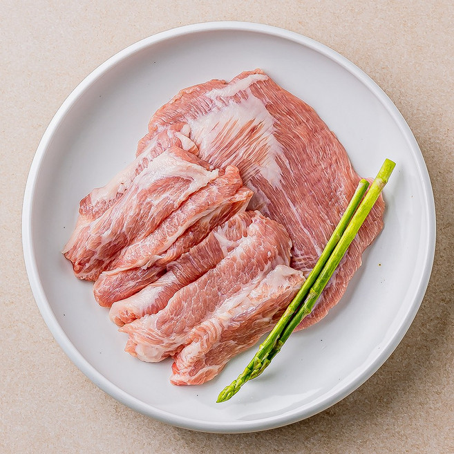 바르돈 국내산 1+ 한돈 냉장 항정살, 1개, 300g