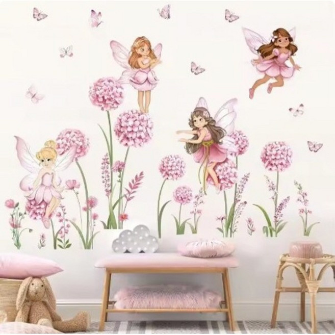 홈 데코 스티커 아이방 놀이방 포인트 스티커(9종옵션), 작은 팅커벨03번