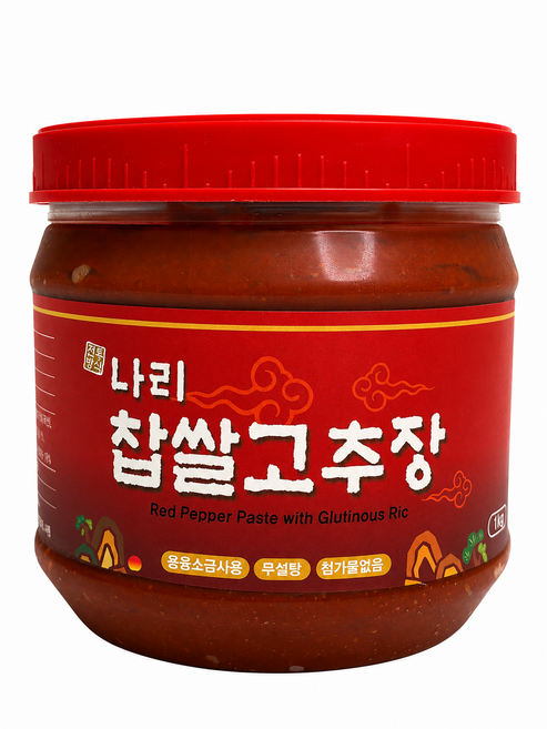 [선비원] 찹쌀 고추장, 1개, 1kg