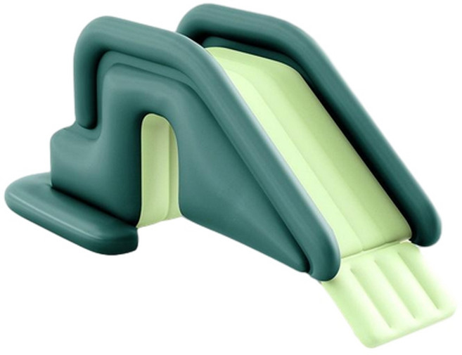 ZD-PLASTICS 兒童充氣滑梯，適用於泳池, 綠色大滑梯, 1個