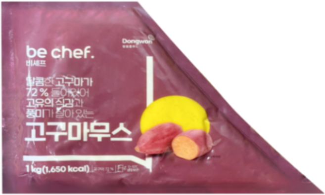 푸드올마켓_ 동원홈푸드 비셰프 고구마무스 1kg /냉장, 1개