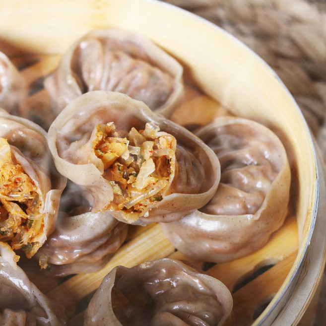 토박이 메밀김치손만두 1.4kg 손만두 김치만두 메밀만두, 1개