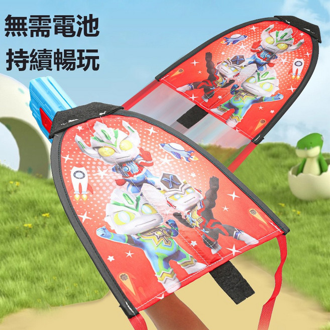VANLUEE 兒童戶外運動玩具 兒童適用, 1個, 超人風箏隨機一隻大小號都適合:標準尺寸2760