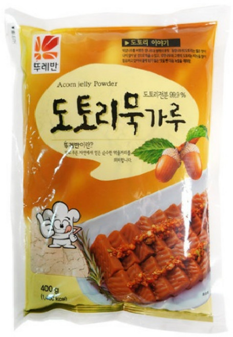 도토리묵가루, 400g, 1개