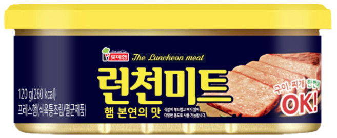 롯데 런천미트 120g 4개