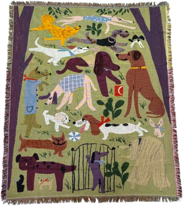 레아채 애니멀 인테리어 다용도 담요