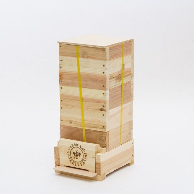 토종벌통 190됫박 벌통 사각벌통 셔터식 됫박 벌통 세트 1개