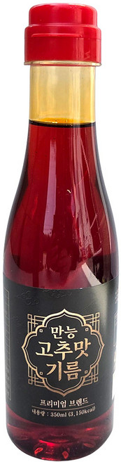 새마원 소담 만능 고추맛기름 고추 씨 기름, 1개, 350ml