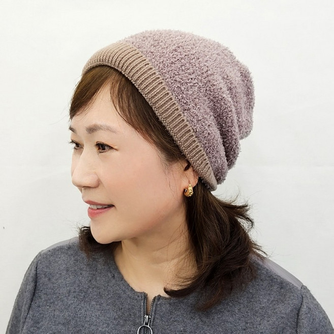 소프트 두건 비니 여성 텐션 반다나 모자
