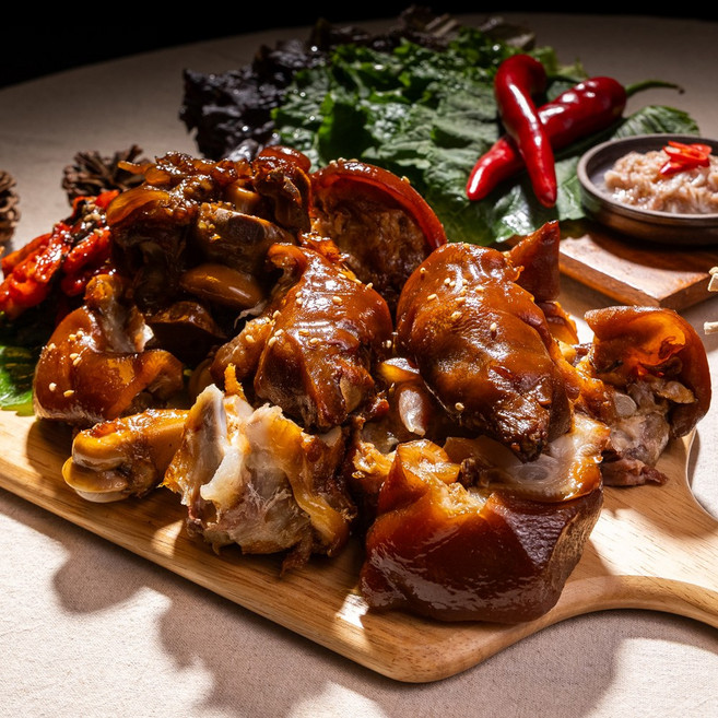 청연족발 국내산 미니족 500g이상(2개 구성), 1개, 1kg