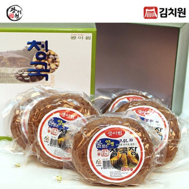 물맑은 양평 용문산 청국장250g×8개 세트, 250g, 8개